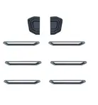 [CAHCRBDPBT2-36] CACHE DECORATIF POUR  CROCHET DE REMORQUE ET BANDE DECORATIVE POUR PORTE BAGAGES